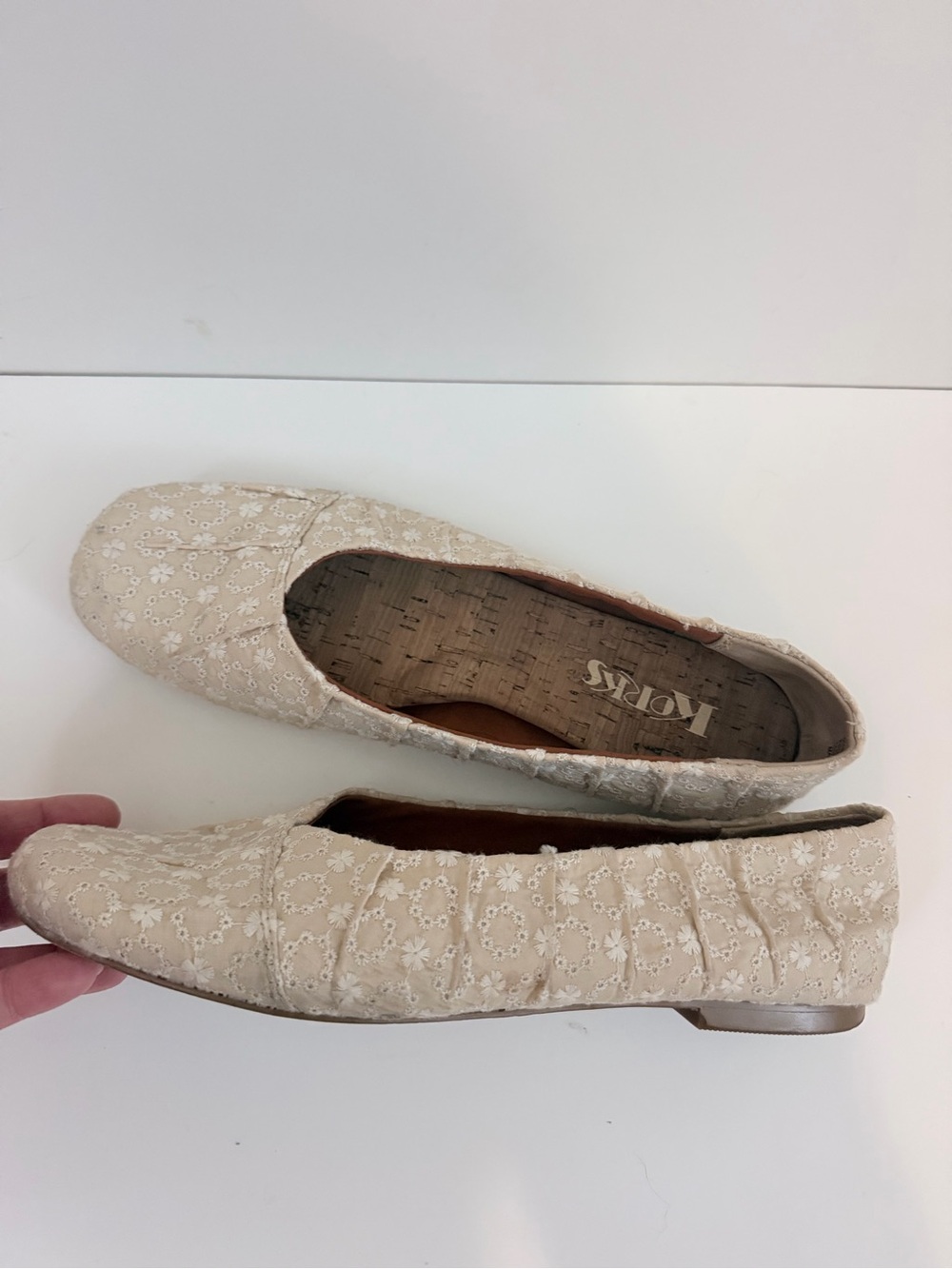 Korks fabric flats sz 9.5 - Picture 9 of 9